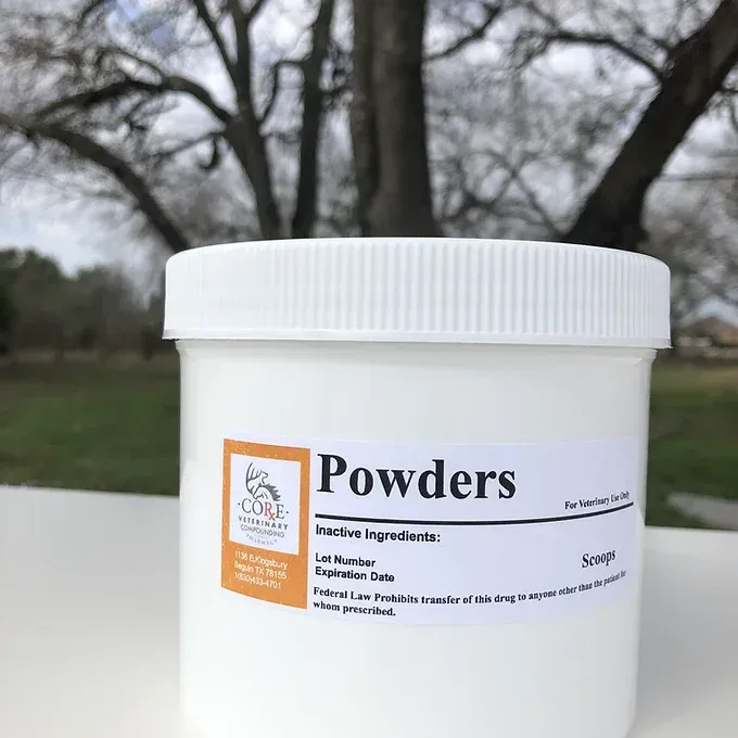 Pergolide Mesylate Oral Powder