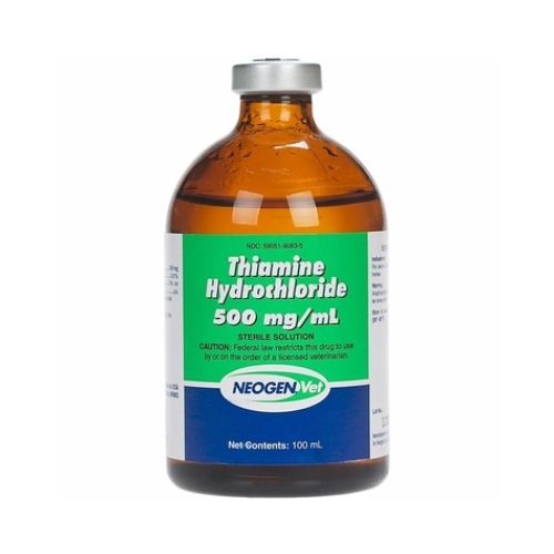 Thiamine HCL 500mg/ml Injectable
