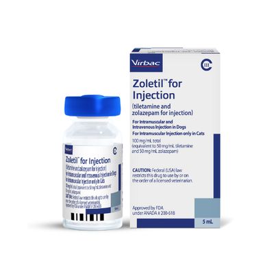 Zoletil 100mg/ml Injectable (CIII) Zoletil 100mg/ml Injectable (CIII)