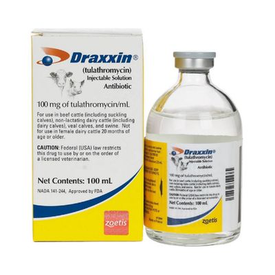 Draxxin (Tulathromycin) 100mg/ml Injection