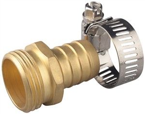 3/4" BRASS HOSE COUPLING