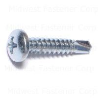 10 X 1 ZINC PHILLIPS PAN SELF-DRILLING SCREW BX