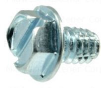 6-32 ZINC HEX SHEET METAL 14.5 TYPE F SCREW EA