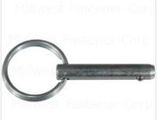 1/4 COTTERLESS HITCH PIN