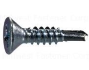 10&12-12 PHILLIPS FLAT SELF-DRILLING SCREW EA