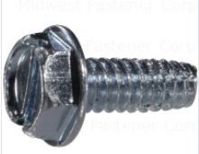 10-24 ZINC HEX SHEET METAL 14.5 SCREW EA