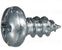 4&6-4 ZINC COMBO PAN SHEET METAL SCREW EA