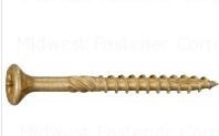 TAN SABERDRIVE WOOD SCREW