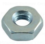 ZINC COARSE HEX NUT