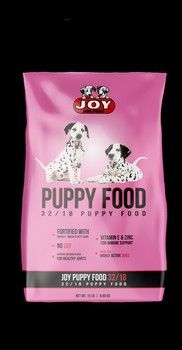 JOY DOG FOOD-PUPPY FOOD 32/18- 15LBS