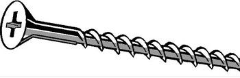 LONG LIFE COATING PHILLIPS DECKSELECT SILVER SCREWS EA