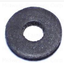 1/16 RUBBER WASHER EA