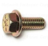 5/19-18 YELLOW ZINC GRADE 8 COARSE HEX FLANGE BOLTS EA