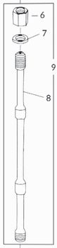 MO THRU BOLT ASSEMBLY