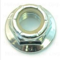 GRADE 5 FLANGE LOCK NUT EA