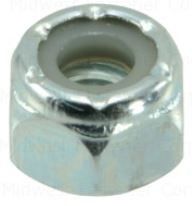 ZINC COARSE NYLON INSERT LOCK NUTS EACH