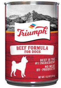 TRIUMPH CANNED DOG FOOD