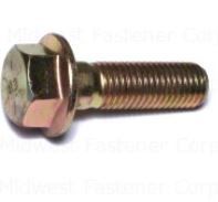 3/4-10 YELLOW ZINC HEX FLANGE BOLTS EA