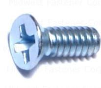 6-32 ZINC PHILLIPS FLAT MACHINE SCREWS EA