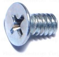 10-24 ZINC PHILLIPS FLAT MACHINE SCREWS EA