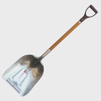 SUPER TUFF ALUMINUM SCOOP SHOVEL