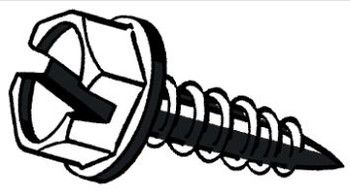 7 X 1/2 GUTTER SCREW