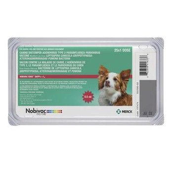 CANINE NOBIVAC  (9 WAY DOG VACCINE) TRAY- DELETE