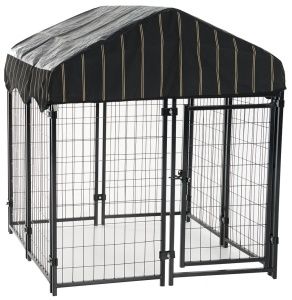 4'X4' DOG KENNEL LUCKY DOG