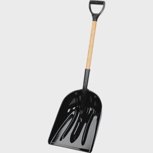 UNION TOOLS BLACK SCOOP SHOVEL
