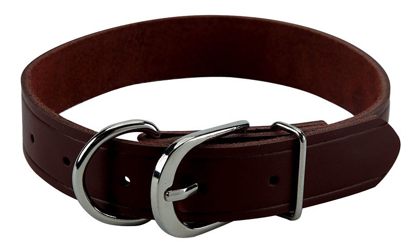 1 X 21" BROWN LEATHER COLLAR