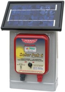 6V 25 MILE SOLAR FENCE CHARGER
