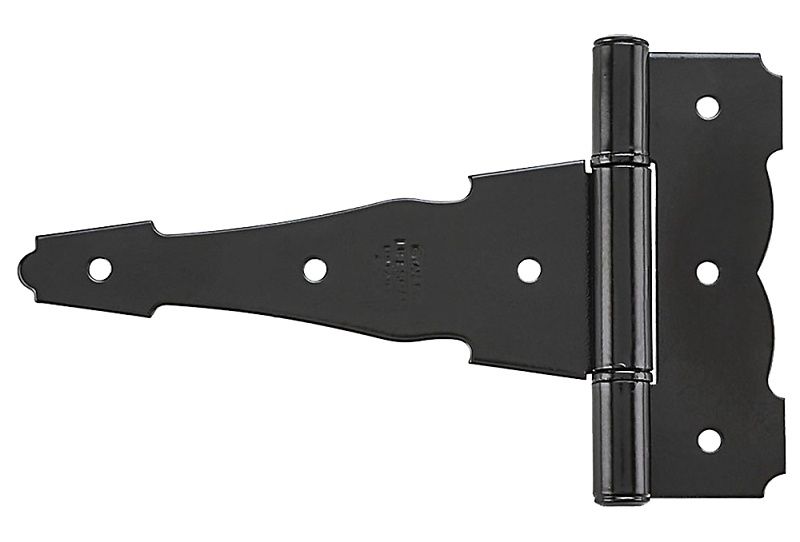 ORNAMENTAL T-HINGE - BLACK