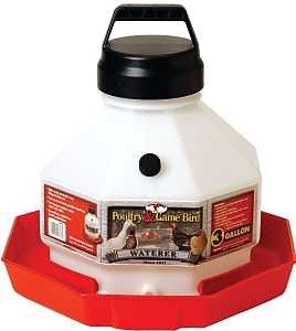 POULTRY & GAME BIRD WATERER 3 GAL