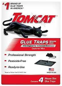 GLUE MOUSE TRAP 4 PK