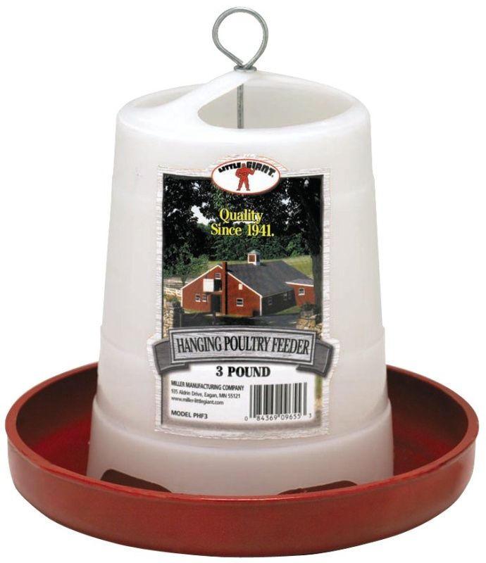 3 LB POULTRY FEEDER