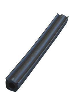 6" FLAT BACK TUBE INSULATOR-FINNED-PK OF 200