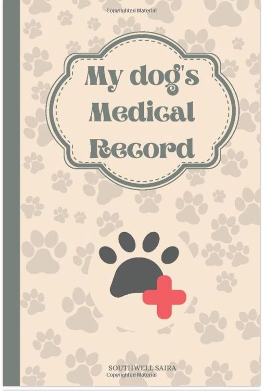 CANINE HEALTH MEDICAL RECORD BOOK
