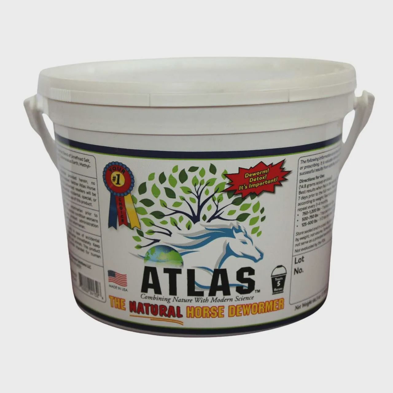 FIVE HORSE NATURAL WORMER