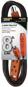 14/3 3-OUTLET SHOPCORD EXTENSION CORD