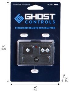 STANDARD 3 BUTTON REMOTE CONTROL TRAMSMITTER