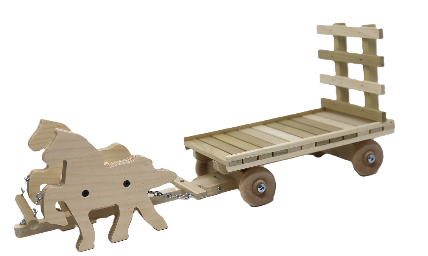 OWL WAGON W/HORSES