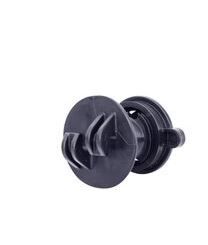 ROD POST SCREW-ON CLAW INSULATOR PK OF 25 BLACK