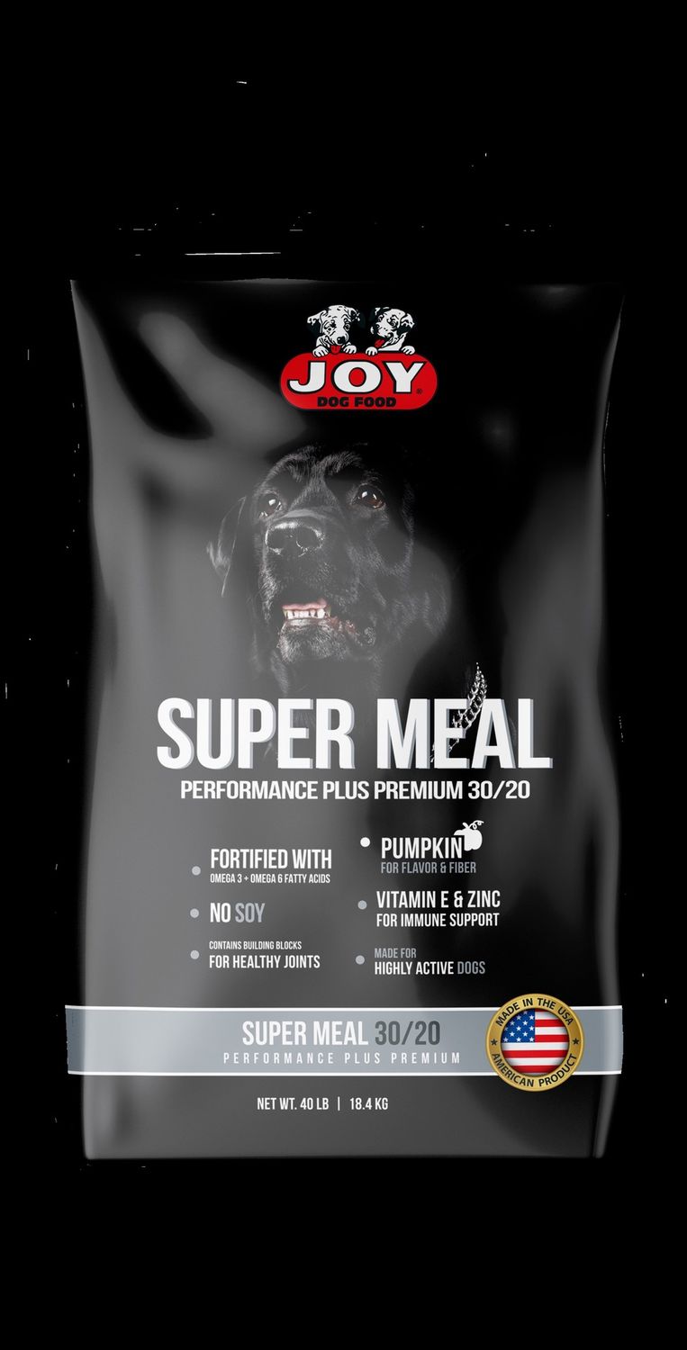 JOY DOG FOOD-SUPER MEAL 30/20-40LBS