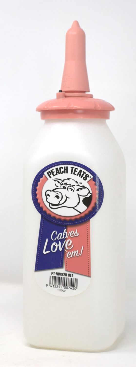 STANDARD CALF NURSER BOTTLE W/NIPPLE