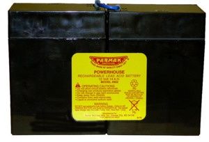PARMAK BLACK GEL BATTERY - 12 V