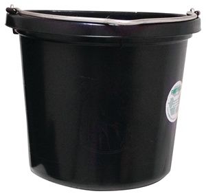 DURAFLEX PLASTIC FLATBACK BUCKET 20QT