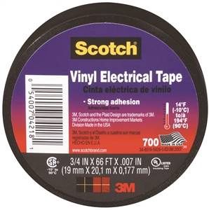 VINYL ELEC TAPE 700 3/4"X66FT