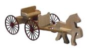 OWL OPEN BUGGY W/HORSE