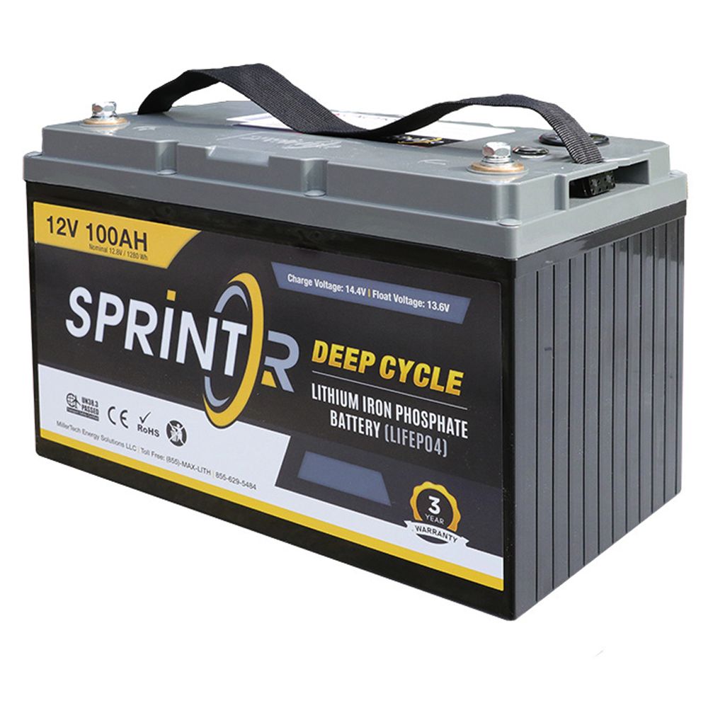 12V 100AH SPRINTR ECONOMY BATTERY