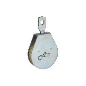 2-1/2" ZINC SWIVEL PULLEY